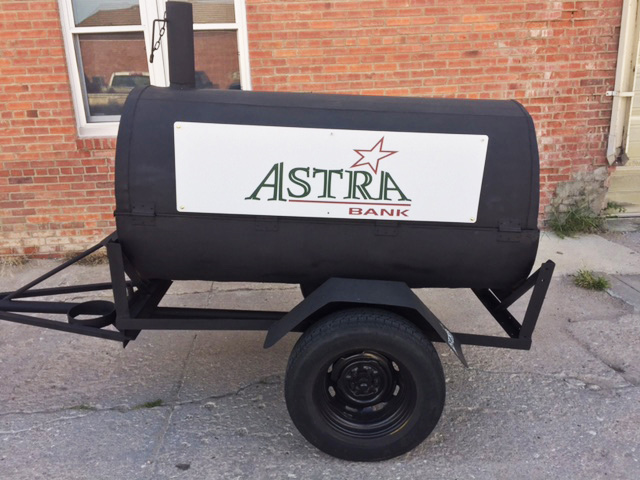 Astra Bank BBQ Grill